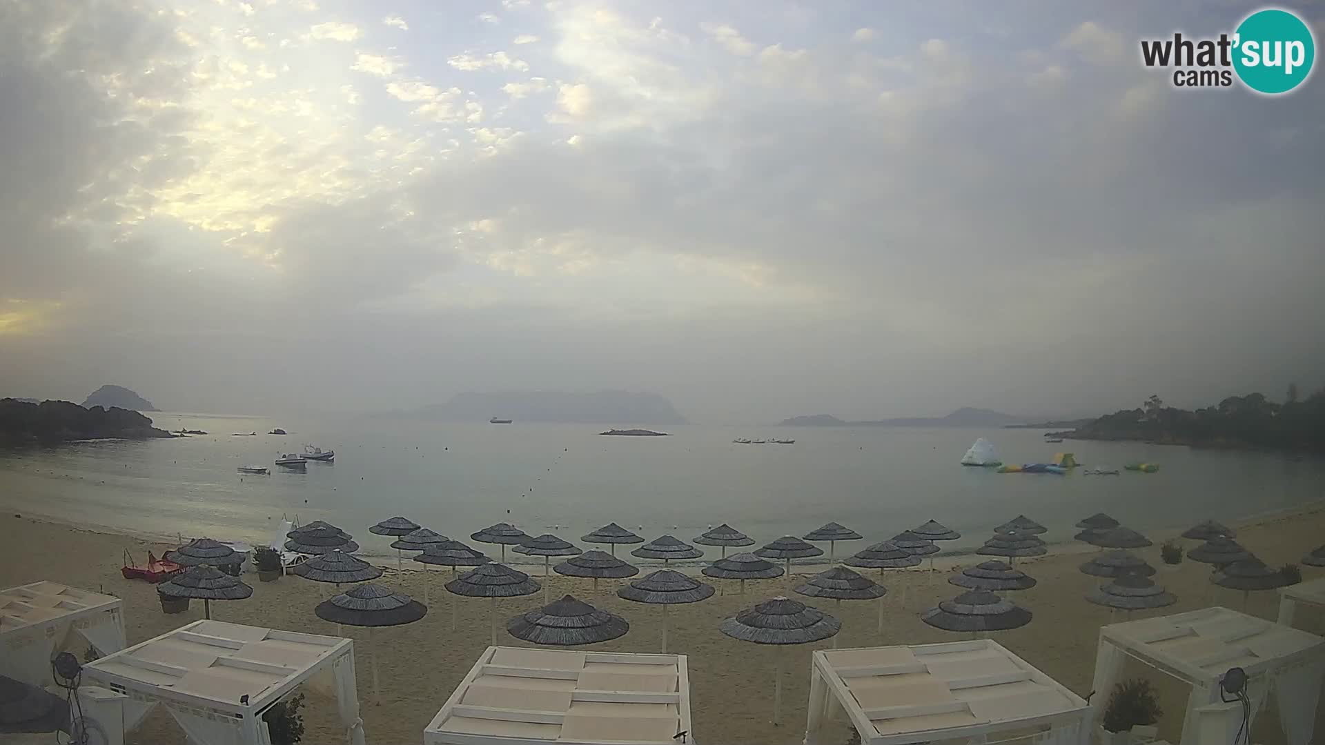 Live webcam spiaggia Cala Sassari beach – Golfo Aranci – Sardegna