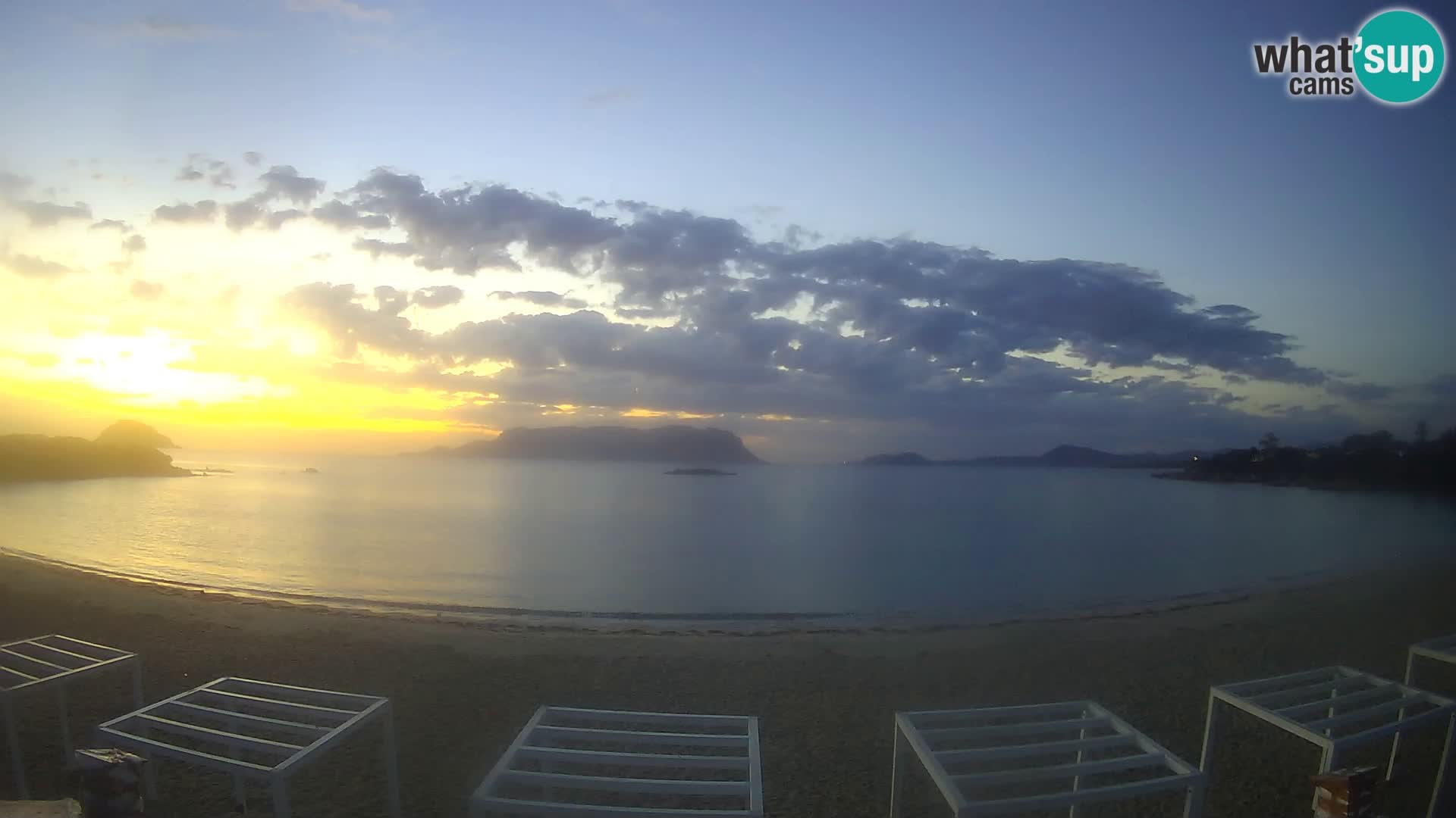 Live webcam spiaggia Cala Sassari beach – Golfo Aranci – Sardegna