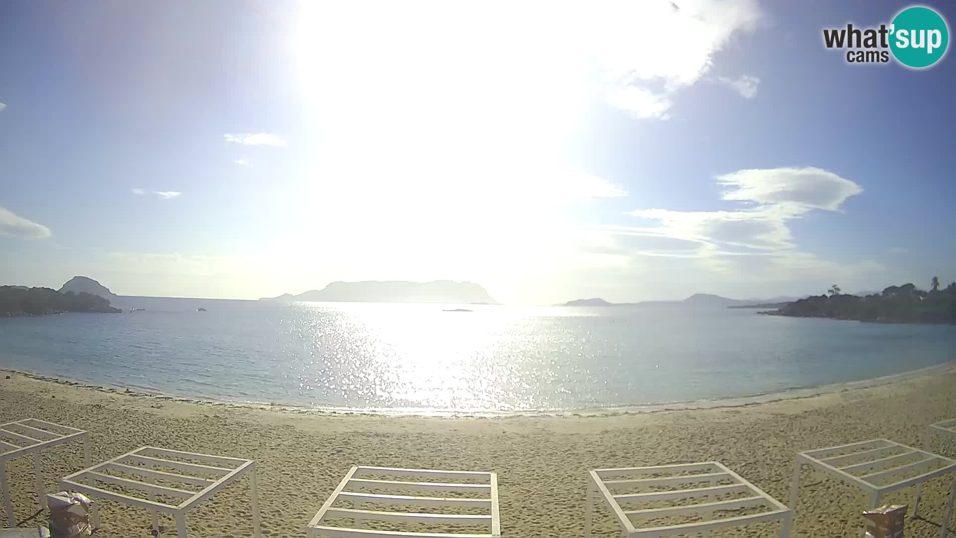 Live webcam spiaggia Cala Sassari beach – Golfo Aranci – Sardegna