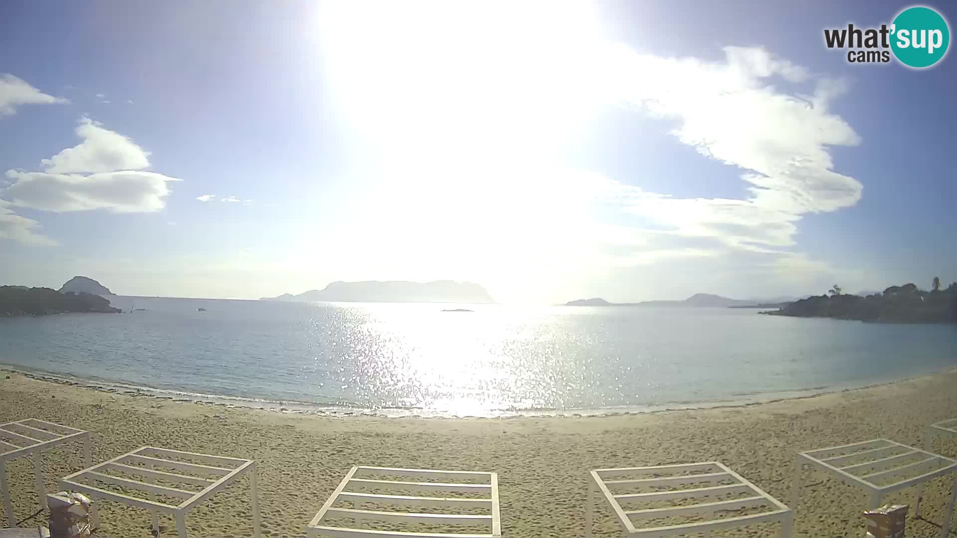 Cala Sassari Strand Live Webcam Golfo Aranci – Sardinien