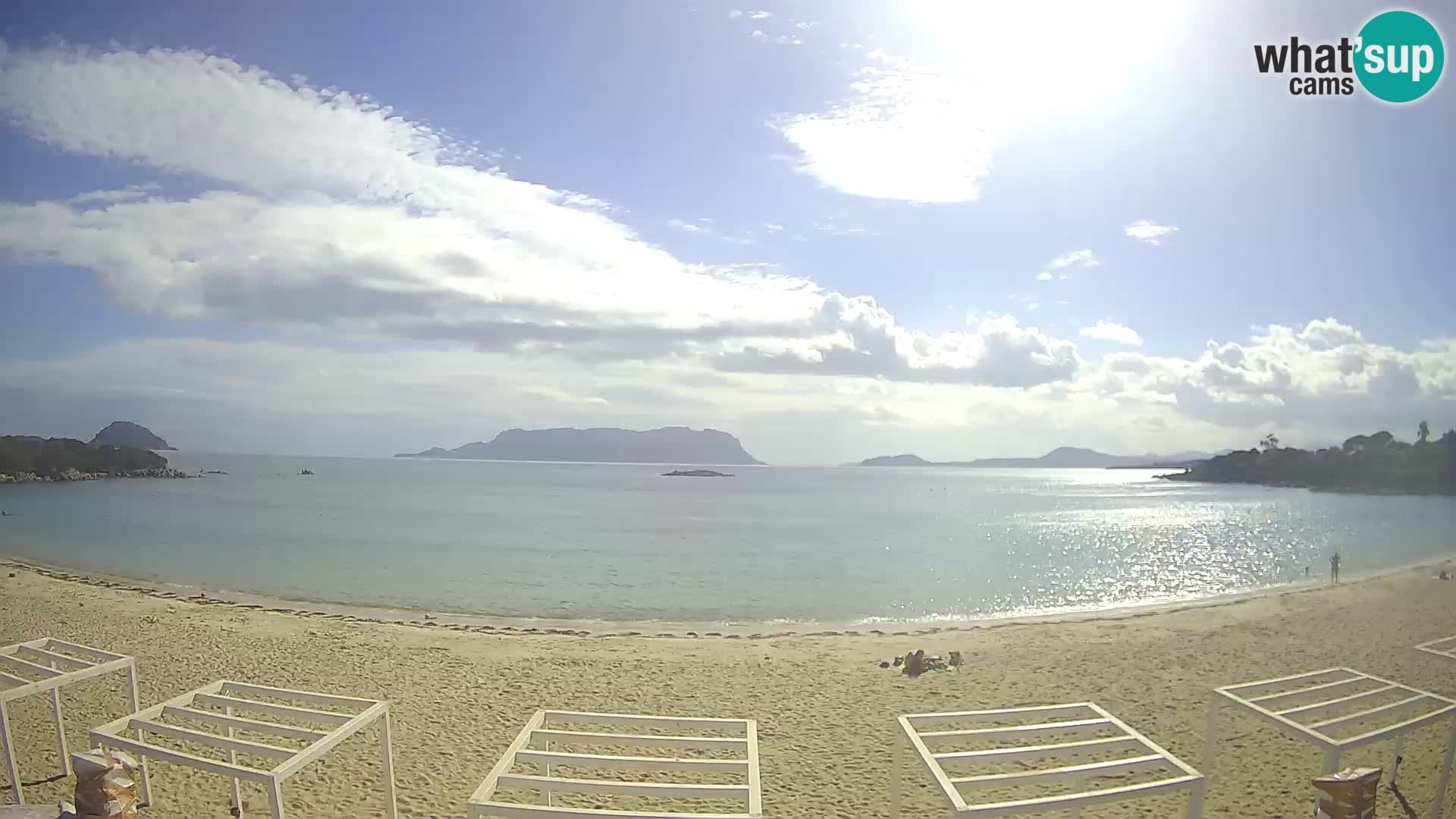 Live webcam spiaggia Cala Sassari beach – Golfo Aranci – Sardegna