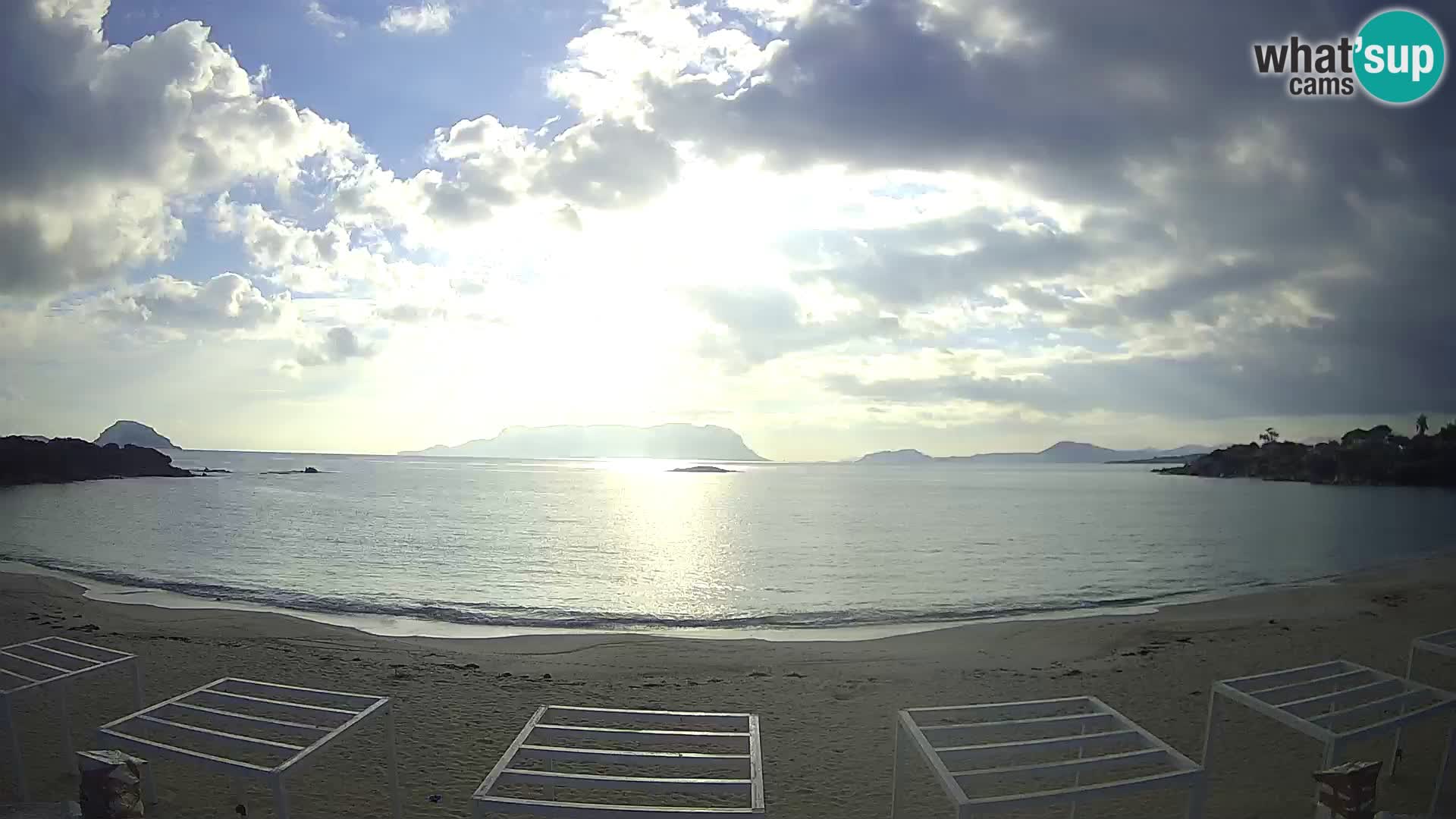 Live webcam spiaggia Cala Sassari beach – Golfo Aranci – Sardegna