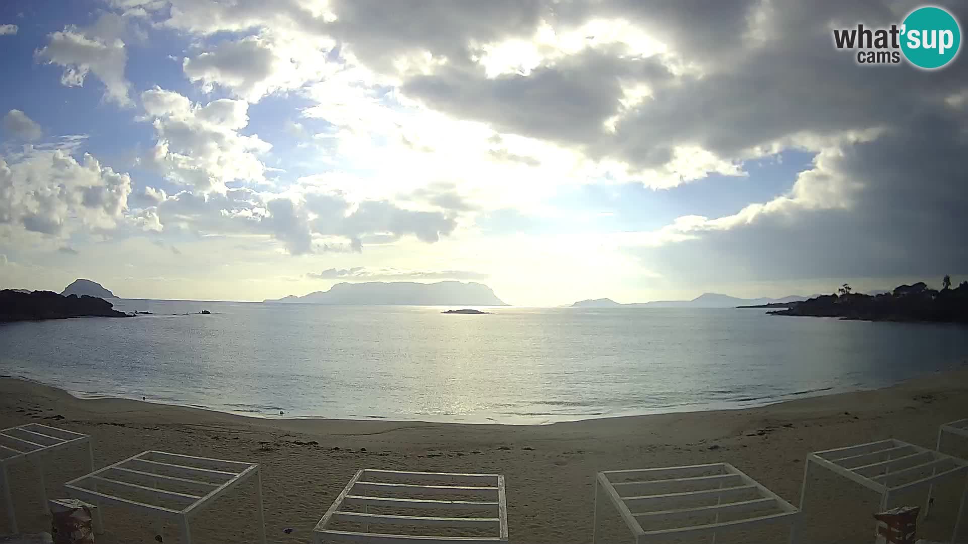 Live webcam spiaggia Cala Sassari beach – Golfo Aranci – Sardegna