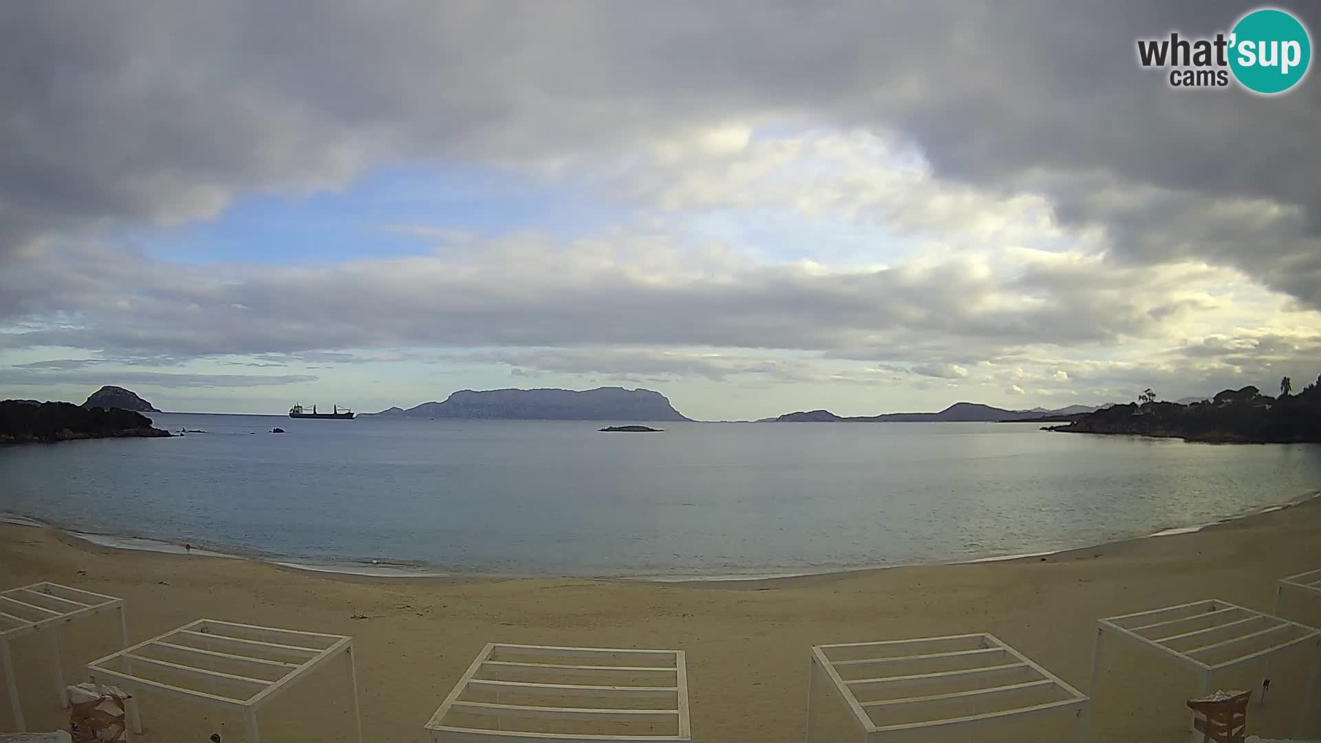 Cala Sassari Strand Live Webcam Golfo Aranci – Sardinien