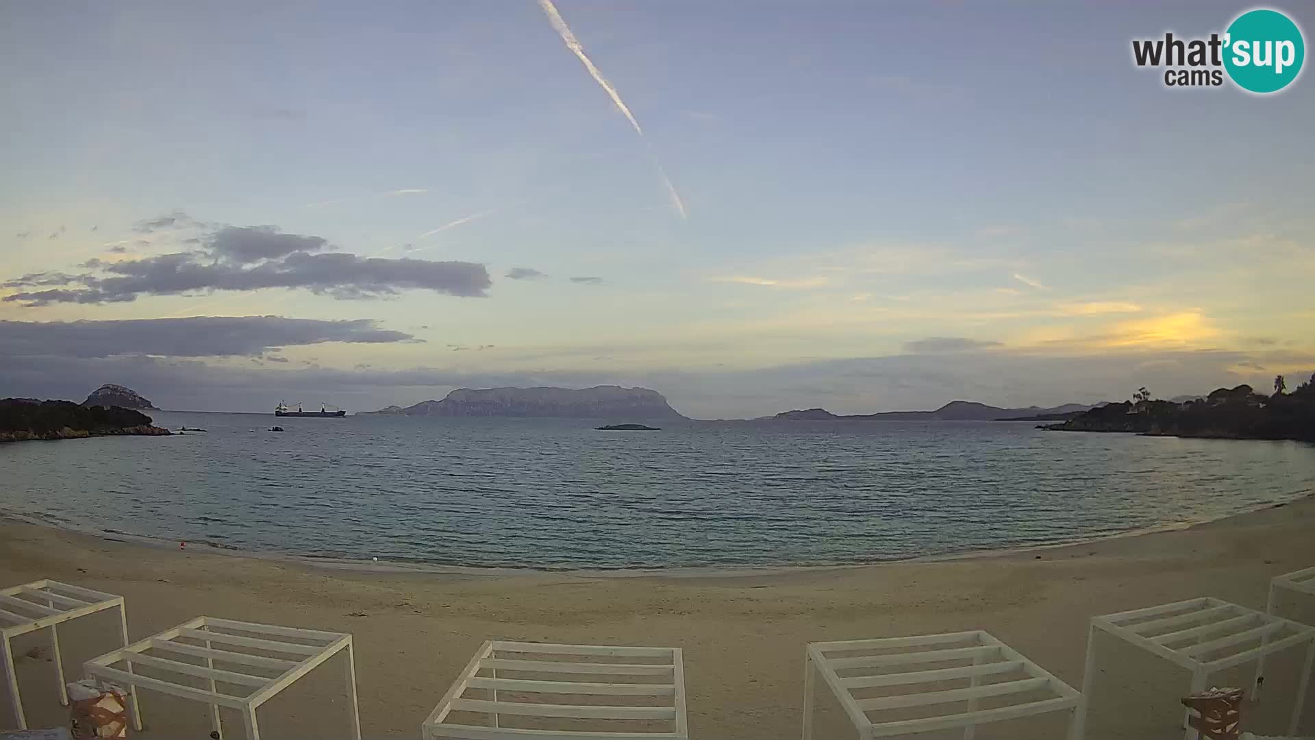 Cala Sassari Strand Live Webcam Golfo Aranci – Sardinien