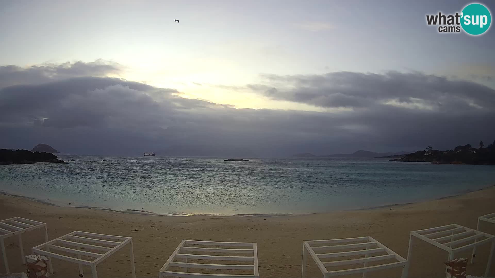 Web kamera uživo plaža Cala Sassari – Golfo Aranci – Sardinija