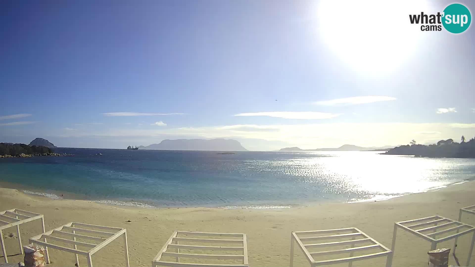 Live webcam spiaggia Cala Sassari beach – Golfo Aranci – Sardegna