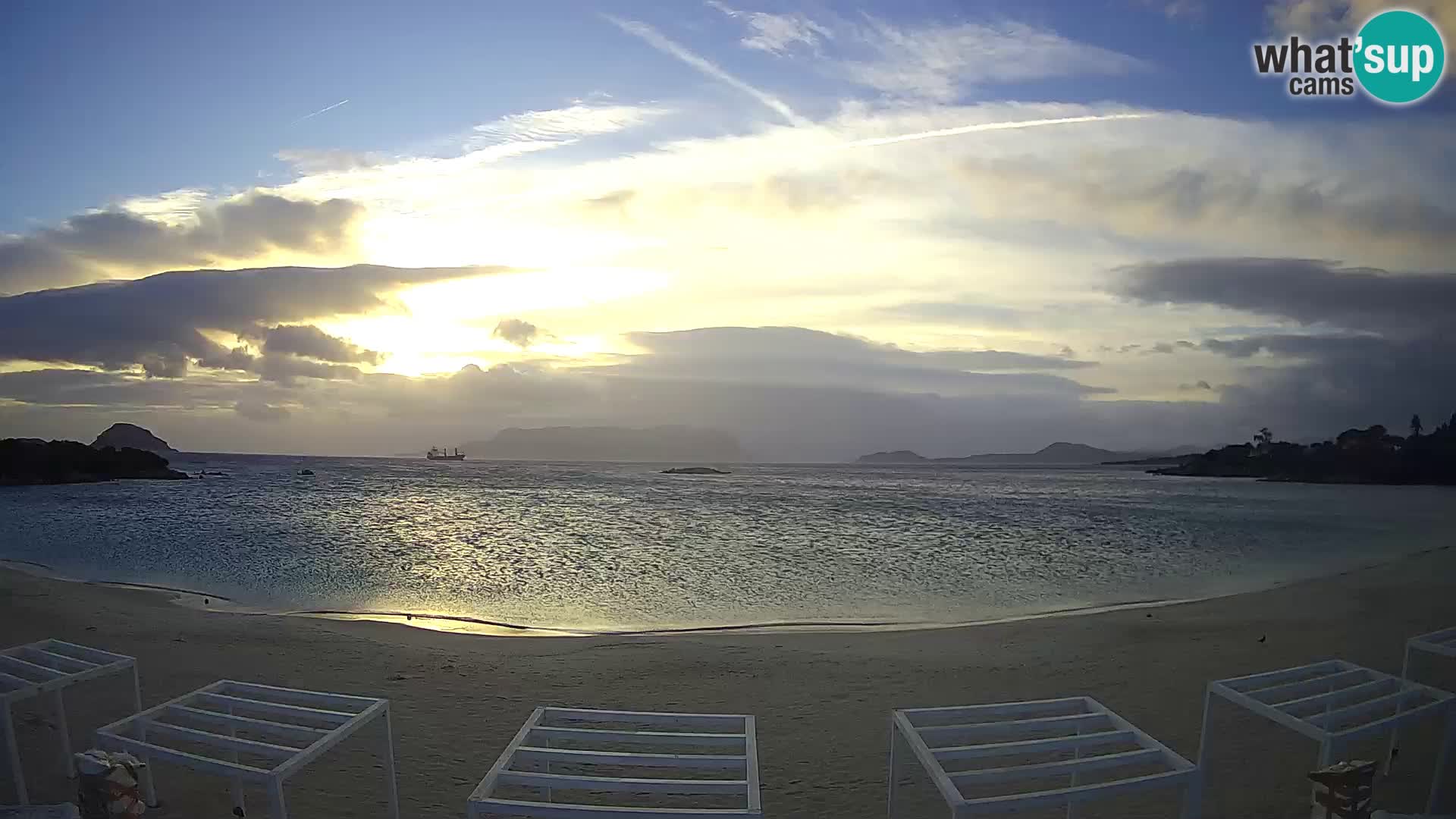 Webcam en vivo playa Cala Sassari – Golfo Aranci – Cerdeña