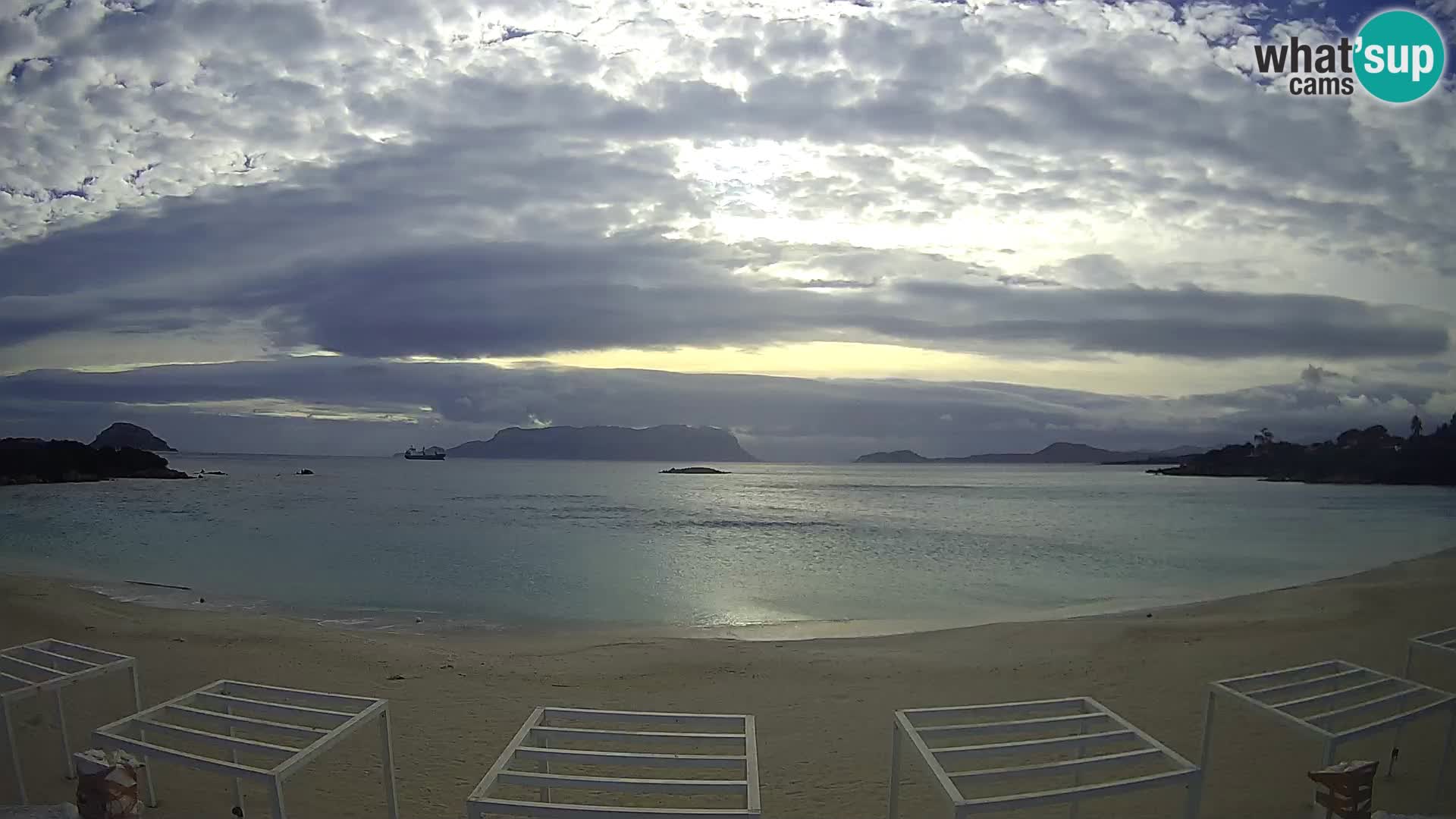 Cala Sassari Strand Live Webcam Golfo Aranci – Sardinien