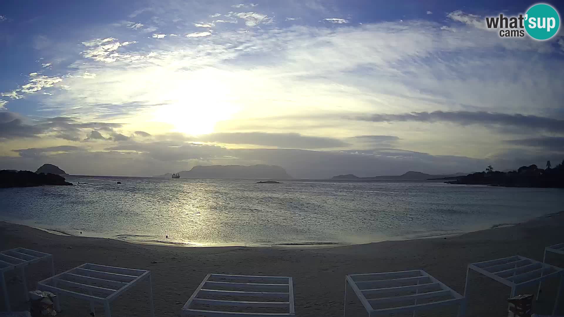 Webcam en vivo playa Cala Sassari – Golfo Aranci – Cerdeña