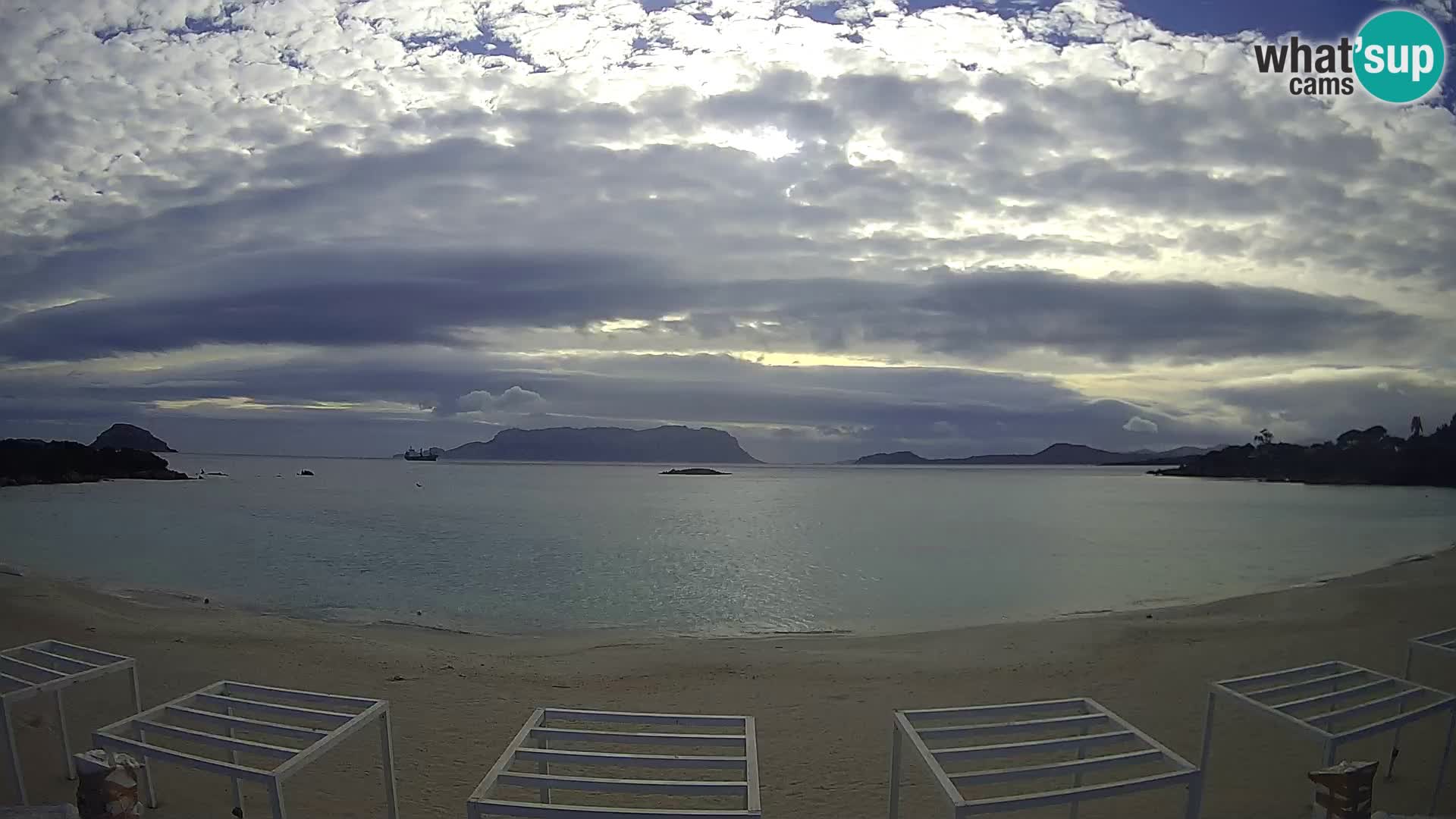 Live webcam spiaggia Cala Sassari beach – Golfo Aranci – Sardegna