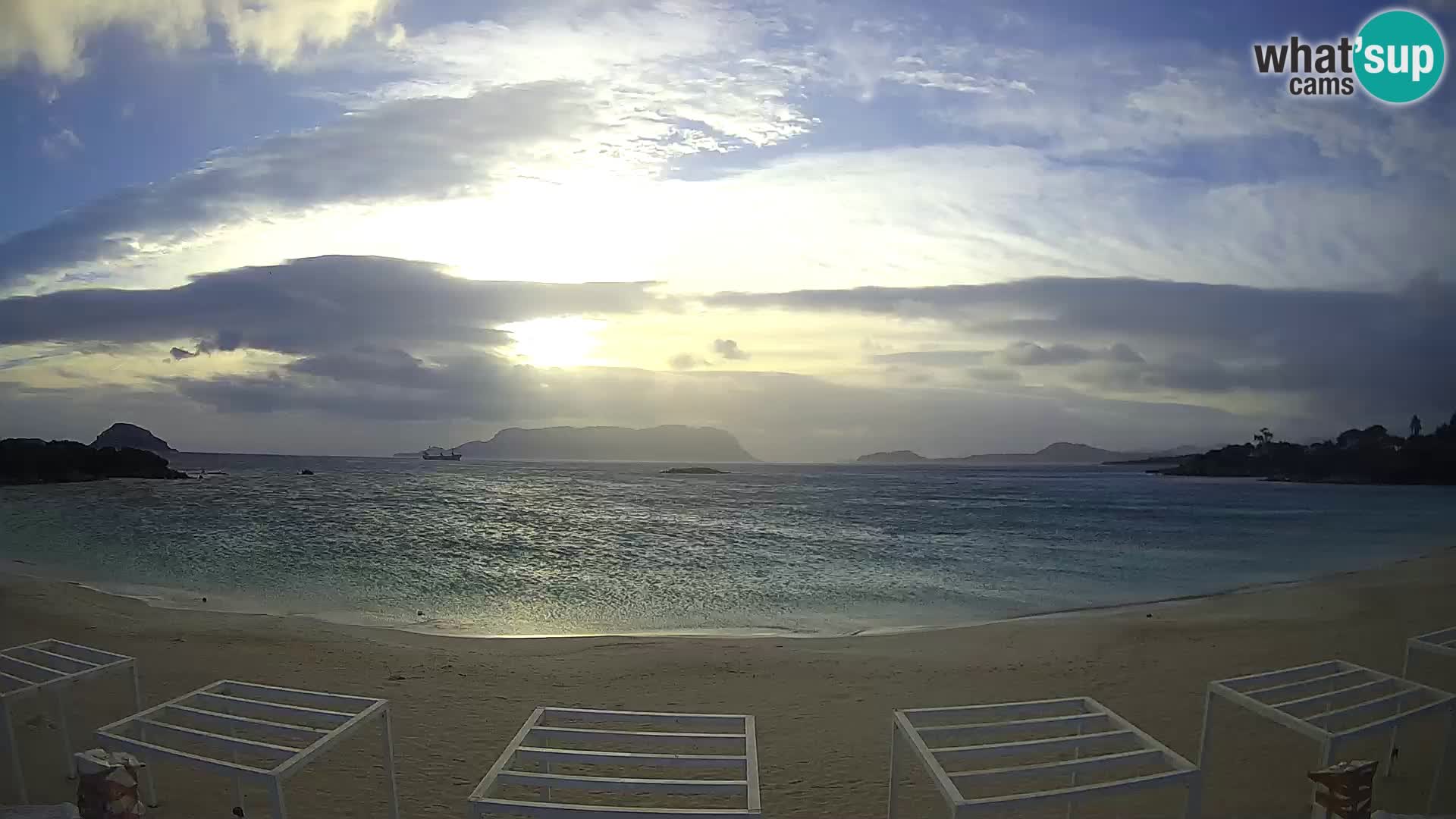 Cala Sassari Strand Live Webcam Golfo Aranci – Sardinien