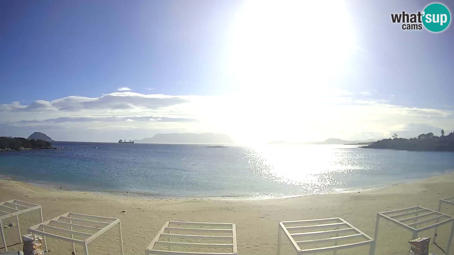 Webcam en vivo playa Cala Sassari – Golfo Aranci – Cerdeña