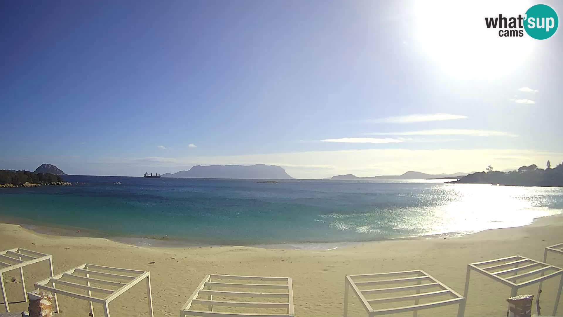 Webcam en vivo playa Cala Sassari – Golfo Aranci – Cerdeña