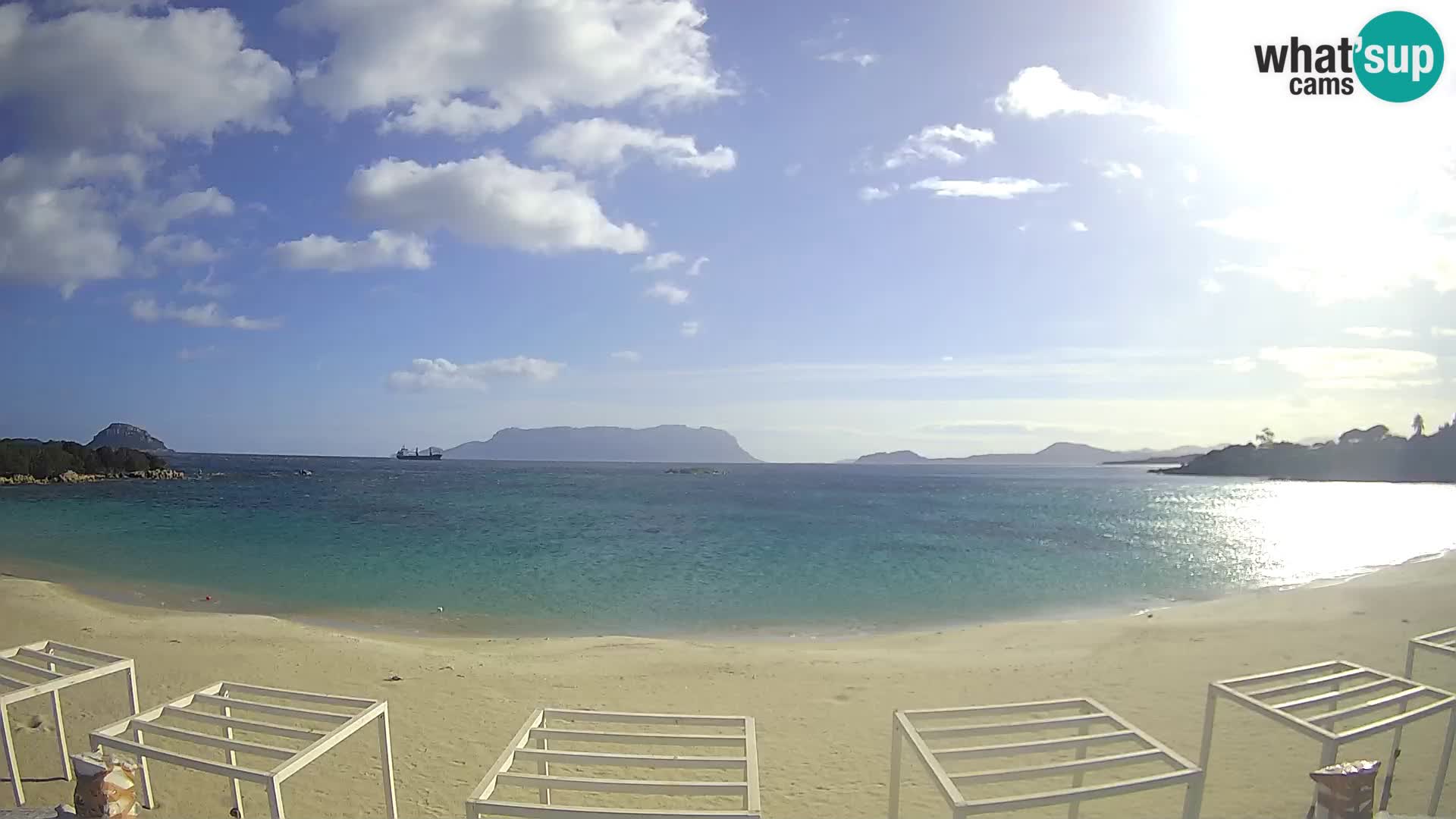 Live webcam spiaggia Cala Sassari beach – Golfo Aranci – Sardegna