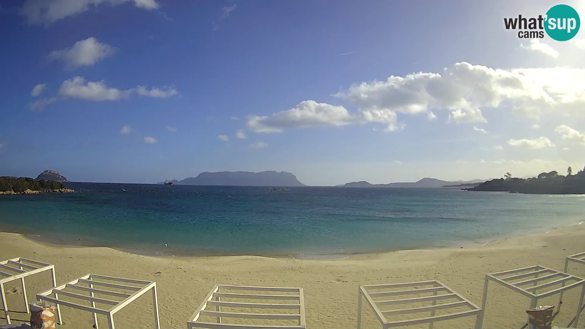 Cala Sassari Strand Live Webcam Golfo Aranci – Sardinien