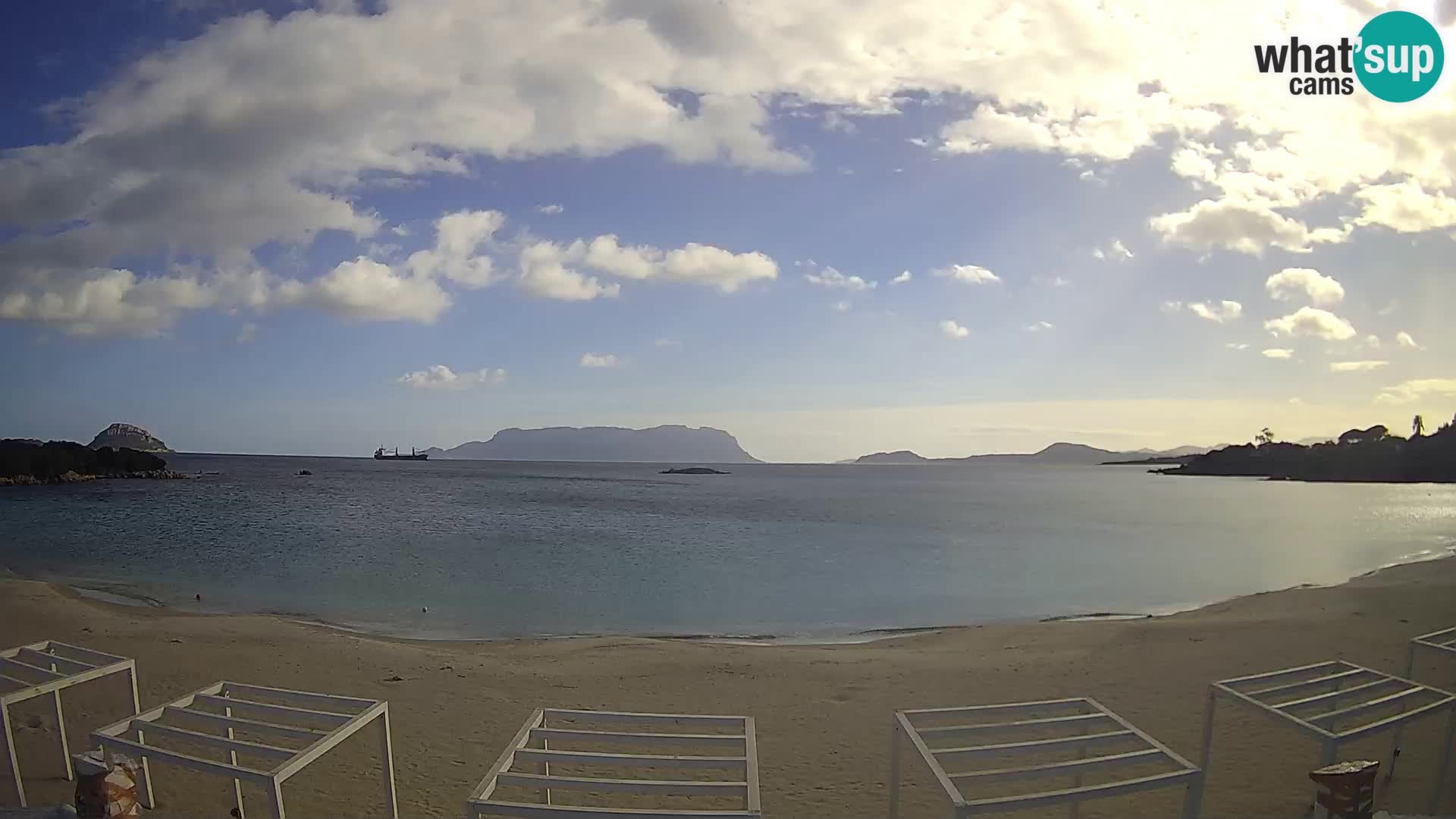 Webcam en vivo playa Cala Sassari – Golfo Aranci – Cerdeña