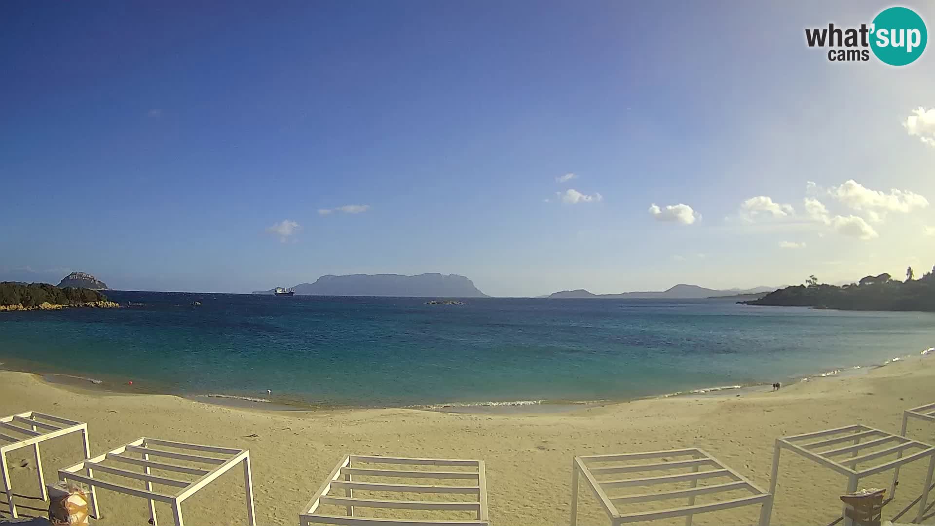 Webcam en vivo playa Cala Sassari – Golfo Aranci – Cerdeña