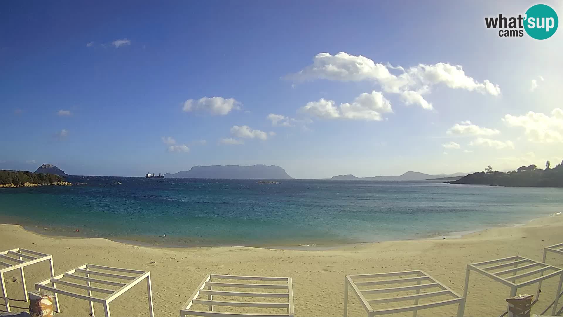 Cala Sassari Strand Live Webcam Golfo Aranci – Sardinien