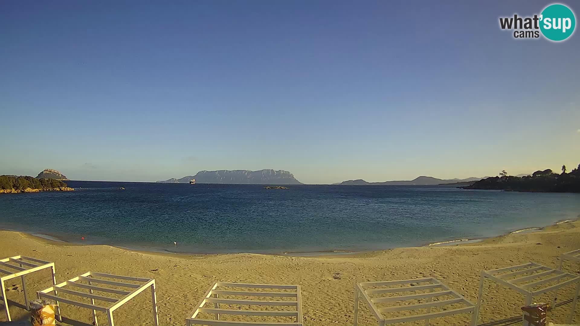 Webcam en vivo playa Cala Sassari – Golfo Aranci – Cerdeña