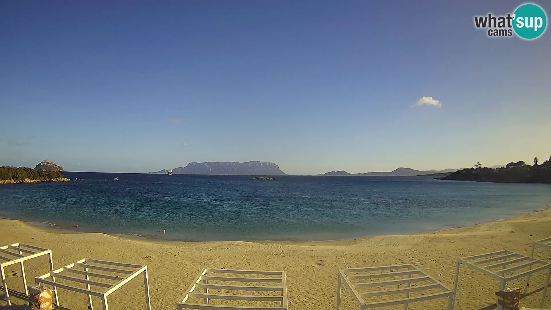 Live webcam spiaggia Cala Sassari beach – Golfo Aranci – Sardegna