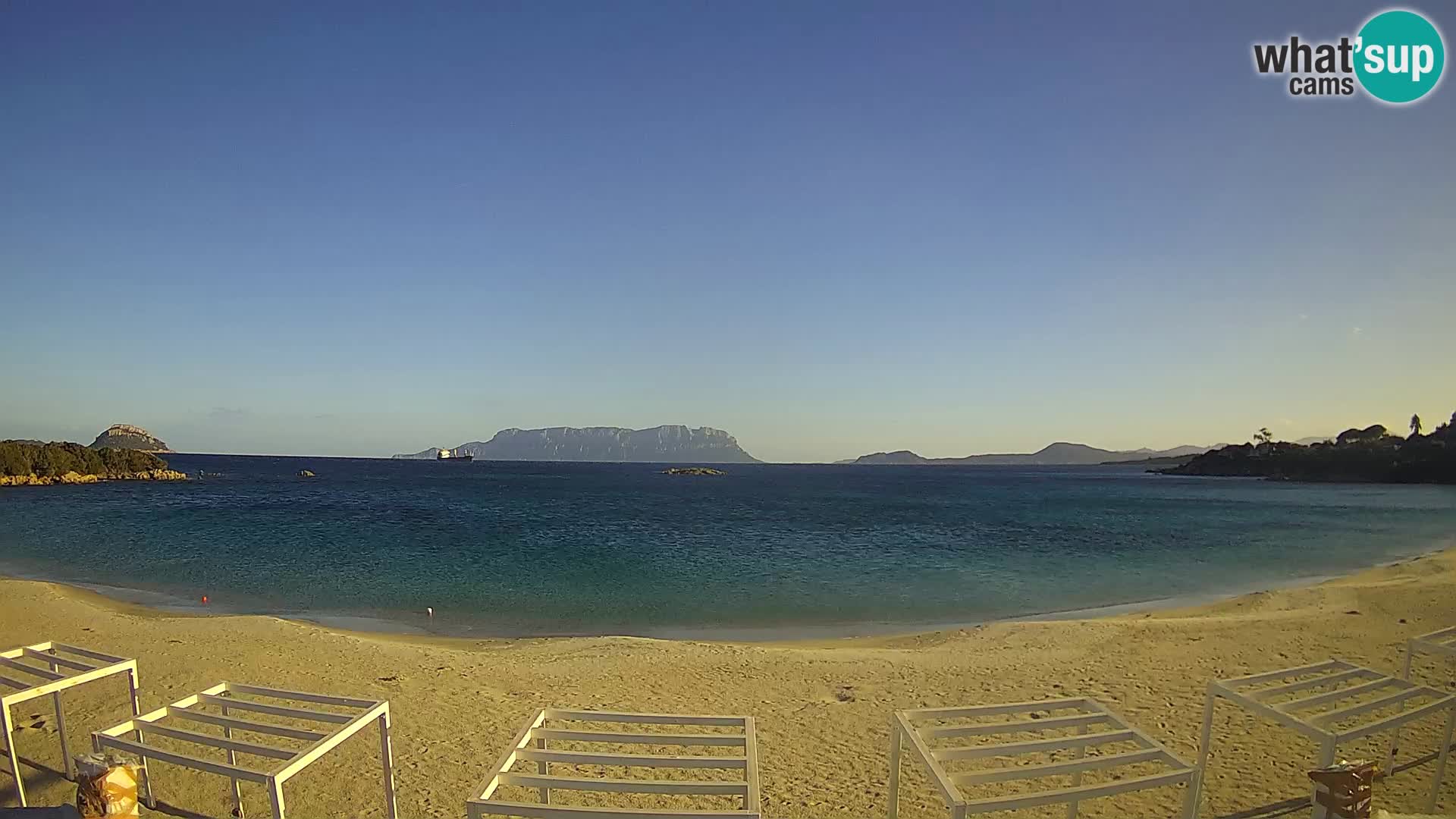 Webcam en vivo playa Cala Sassari – Golfo Aranci – Cerdeña