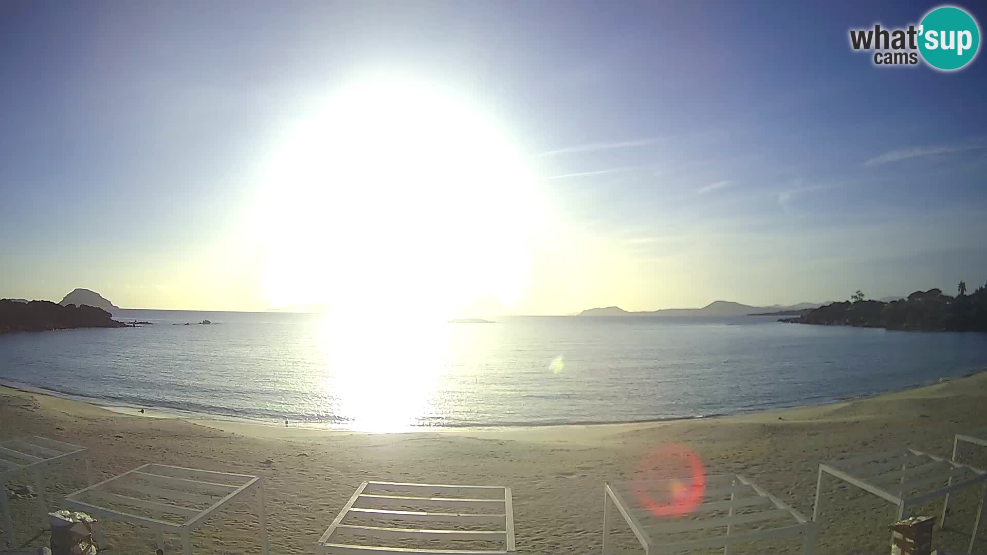 Cala Sassari Strand Live Webcam Golfo Aranci – Sardinien