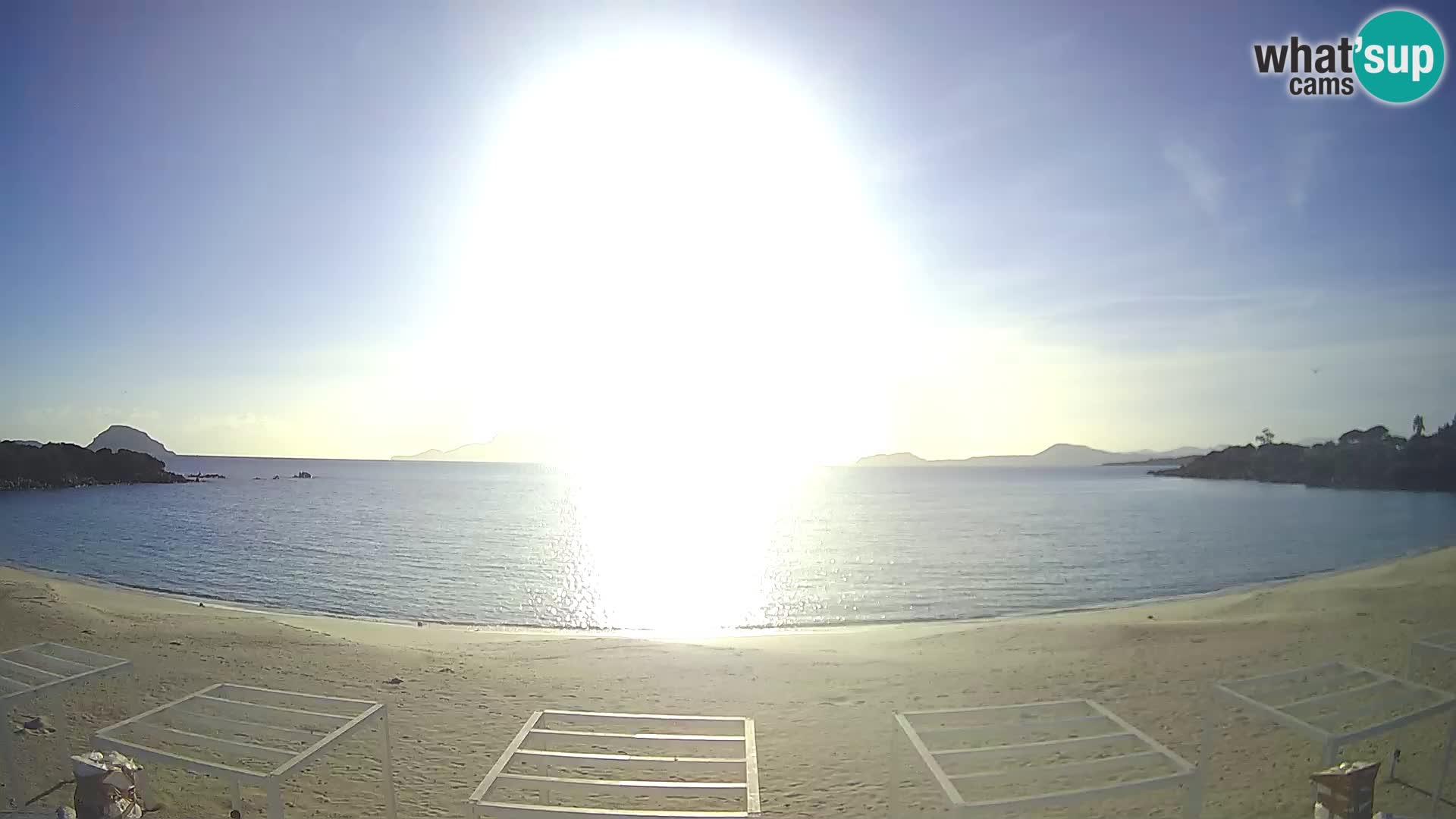 Cala Sassari Strand Live Webcam Golfo Aranci – Sardinien