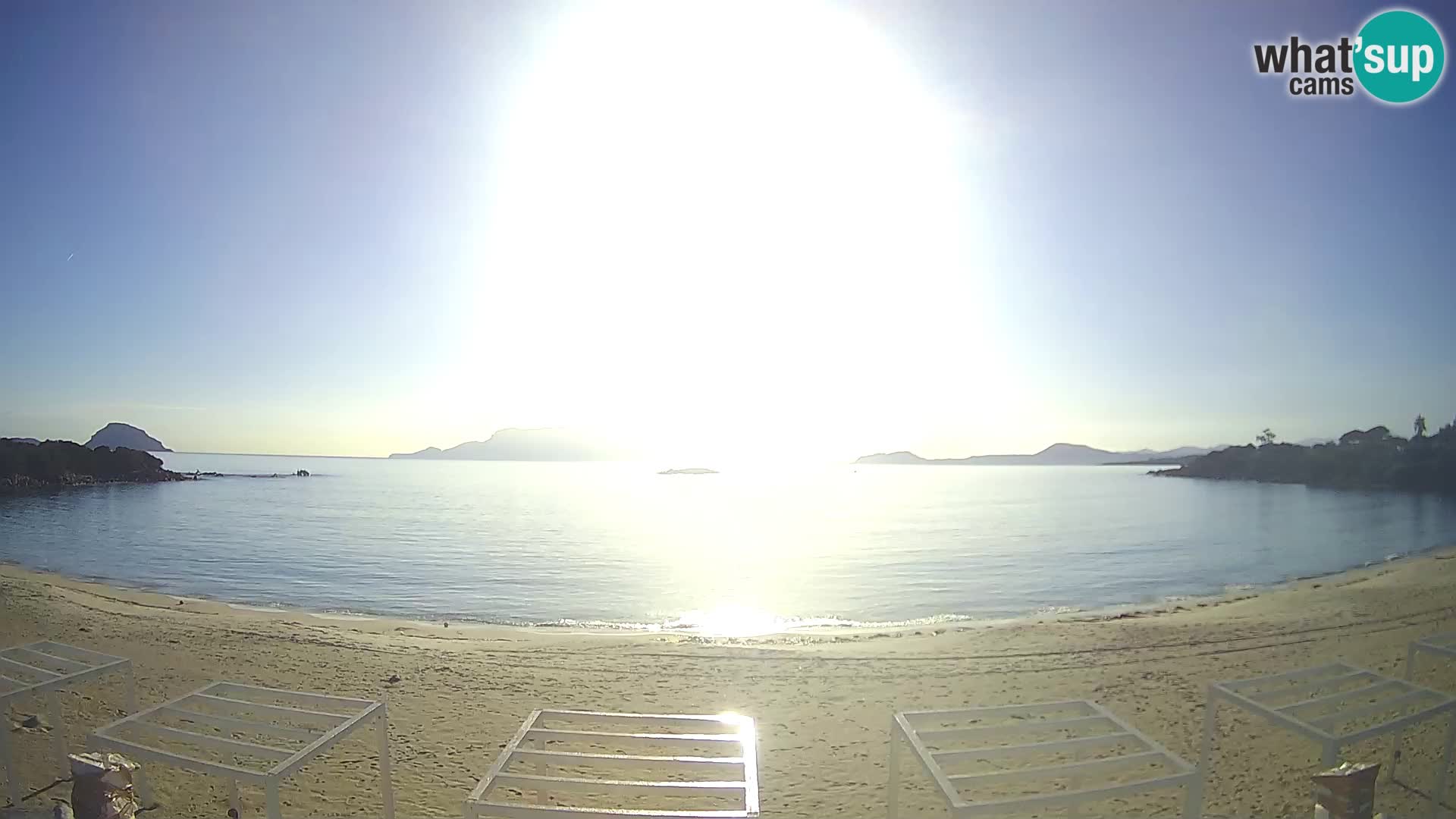 Cala Sassari Strand Live Webcam Golfo Aranci – Sardinien