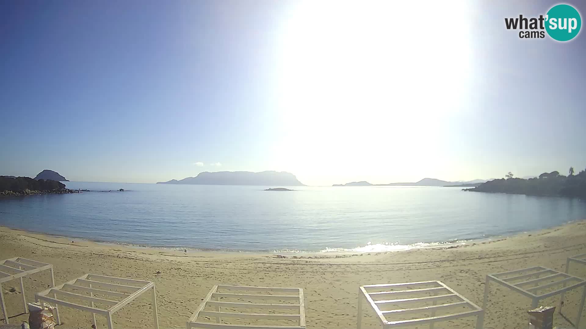 Cala Sassari Strand Live Webcam Golfo Aranci – Sardinien