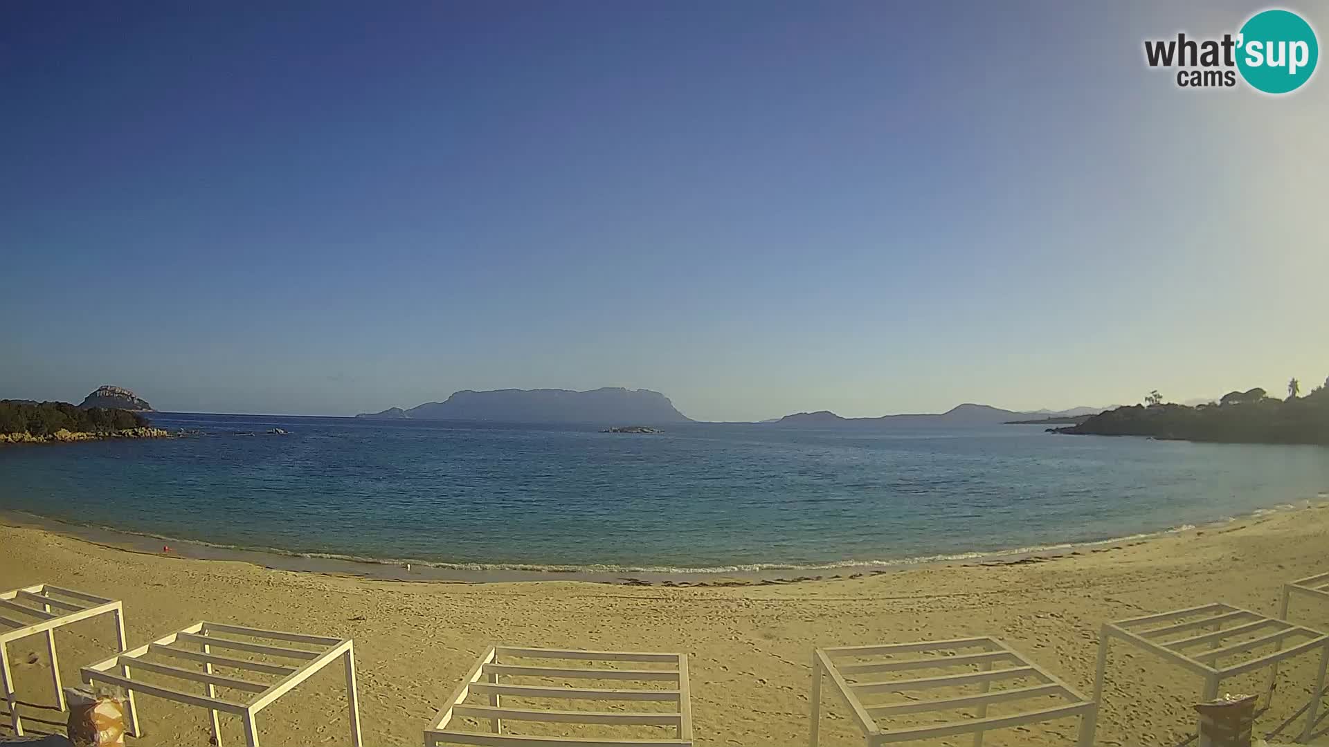 Cala Sassari Strand Live Webcam Golfo Aranci – Sardinien