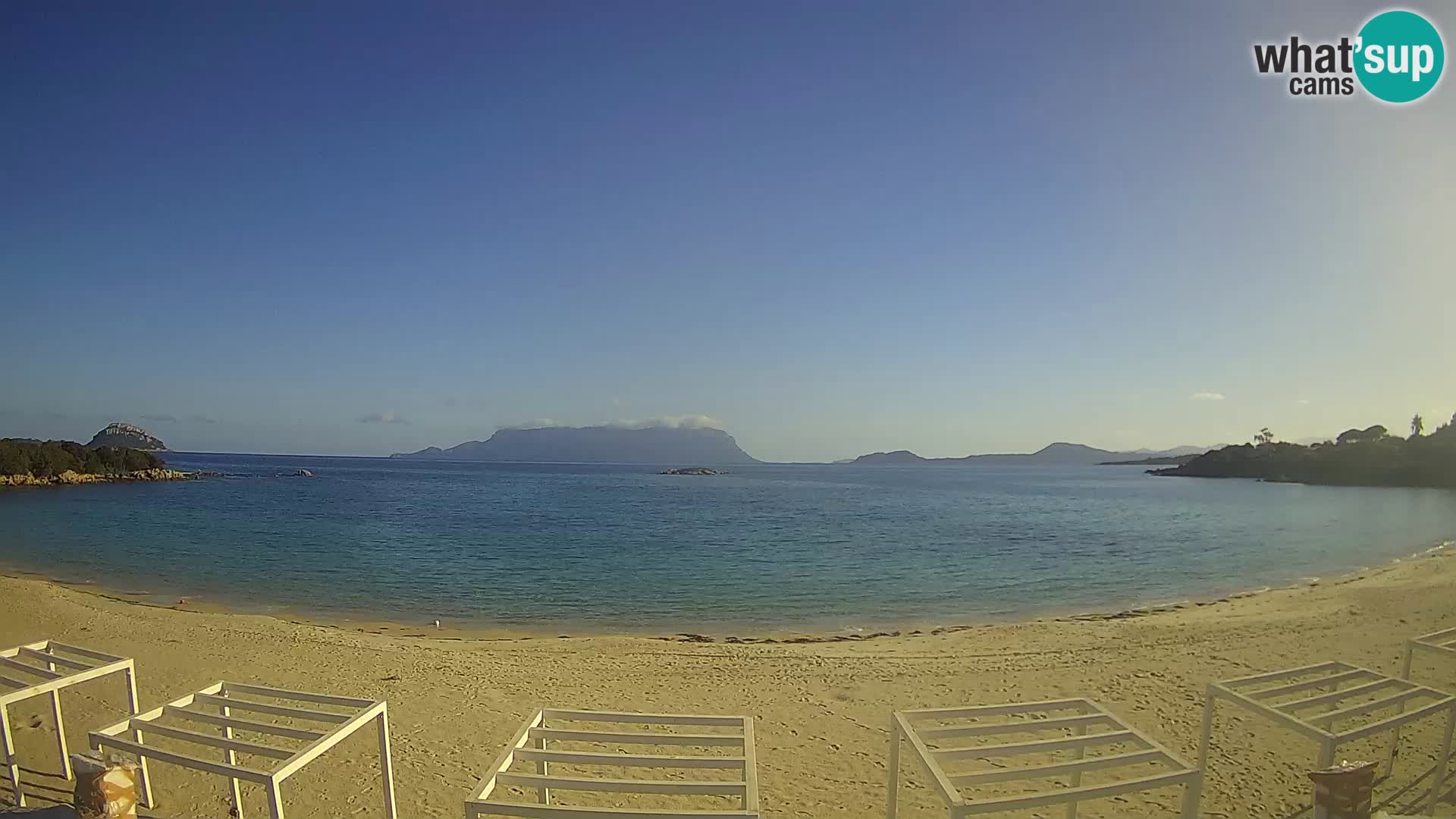 Live webcam spiaggia Cala Sassari beach – Golfo Aranci – Sardegna