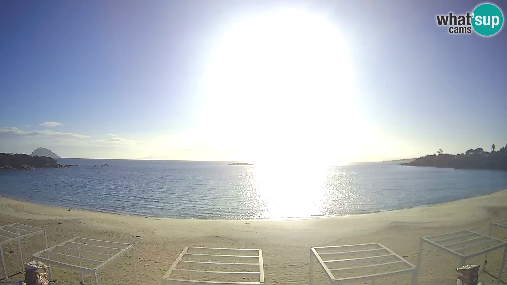 Cala Sassari Strand Live Webcam Golfo Aranci – Sardinien