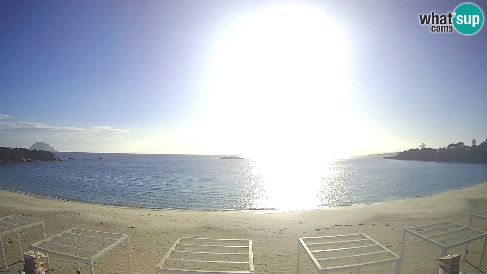 Webcam en vivo playa Cala Sassari – Golfo Aranci – Cerdeña