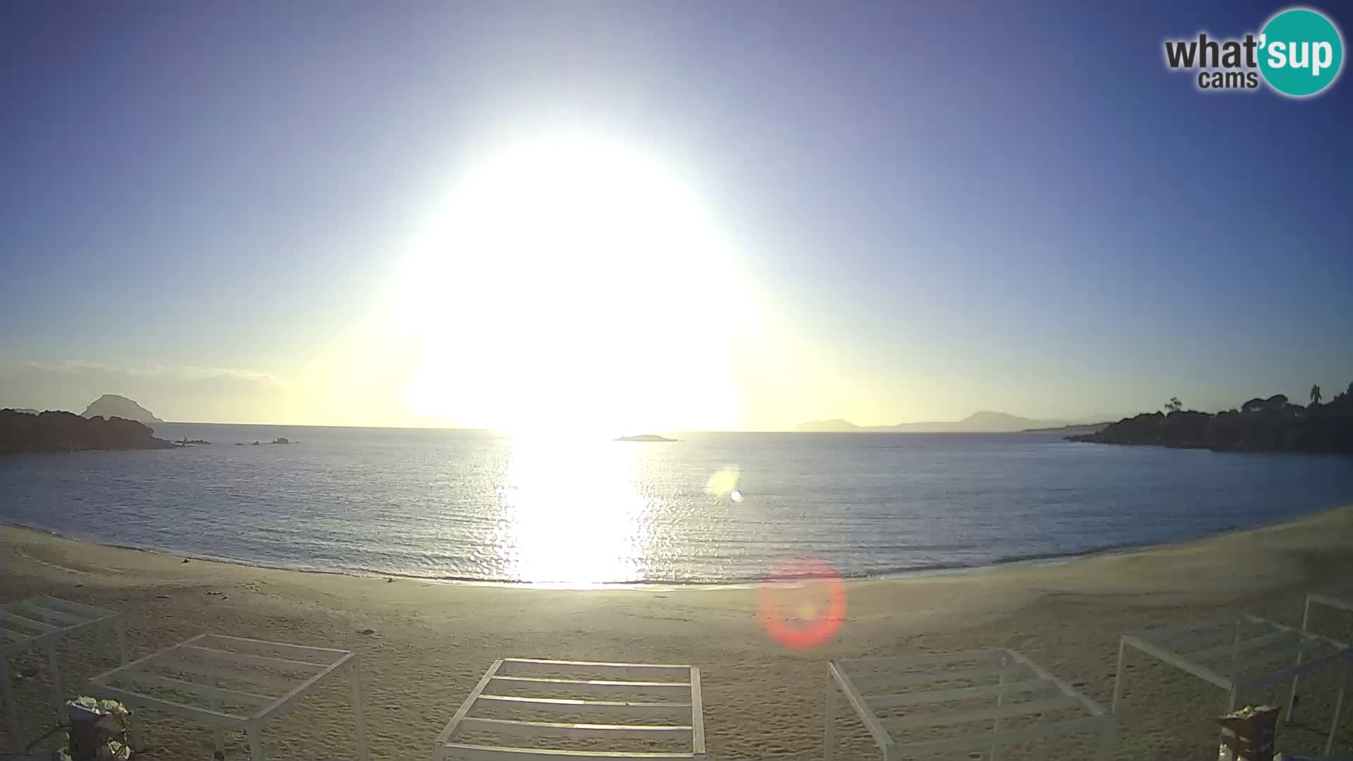 Webcam en vivo playa Cala Sassari – Golfo Aranci – Cerdeña