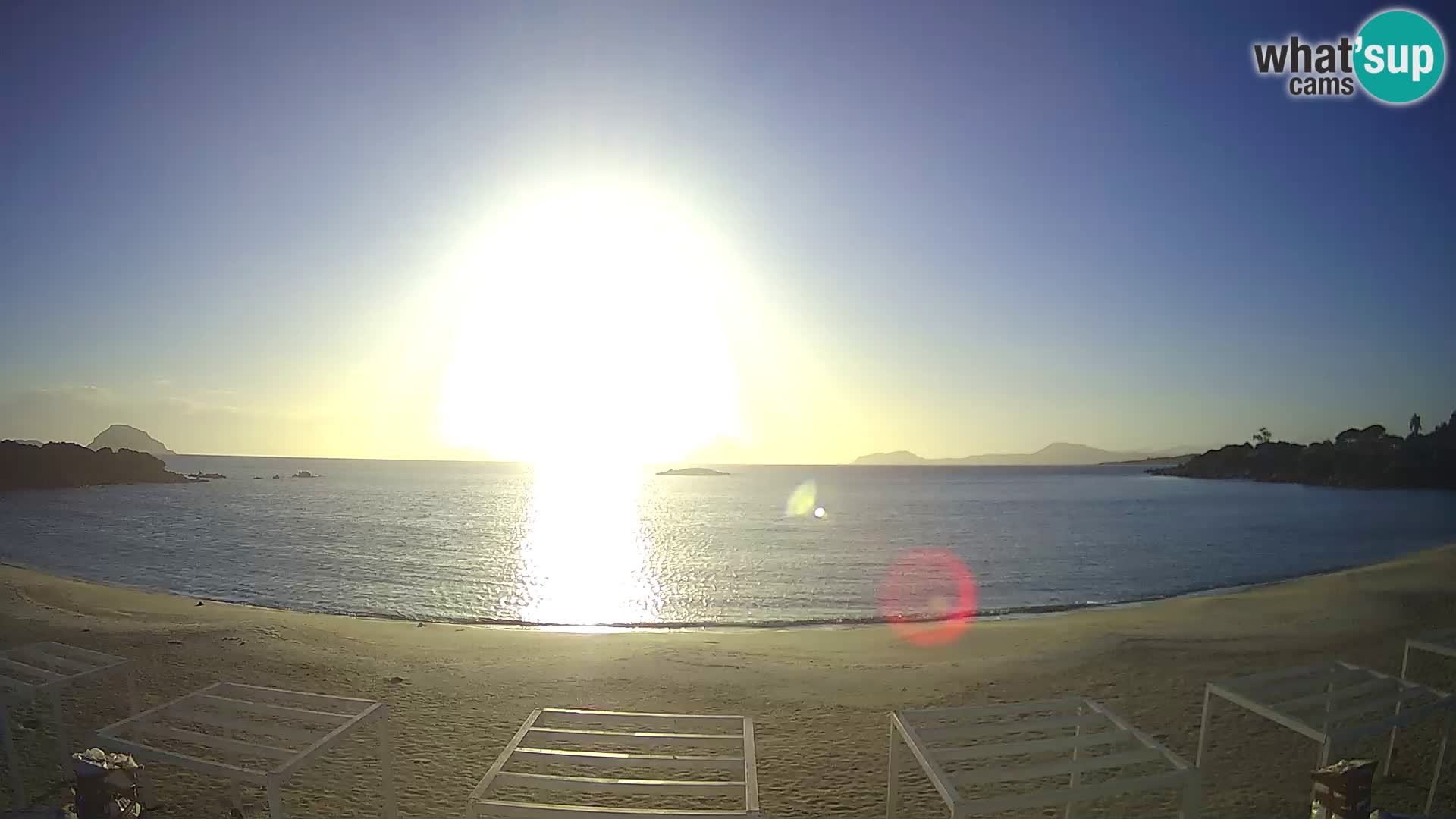 Live webcam spiaggia Cala Sassari beach – Golfo Aranci – Sardegna