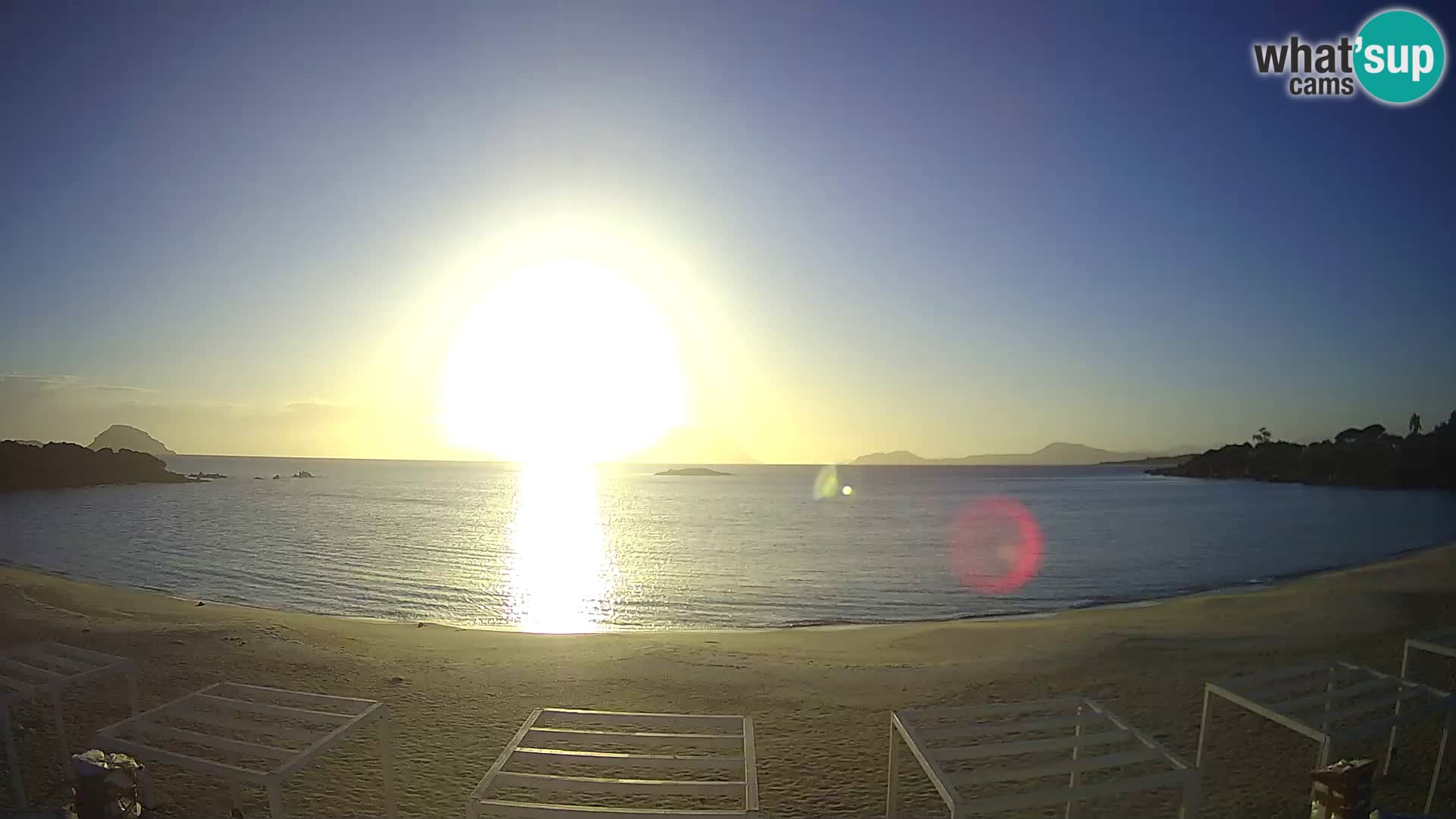 Live cam Plage Cala Sassari – Golfo Aranci – Sardaigne