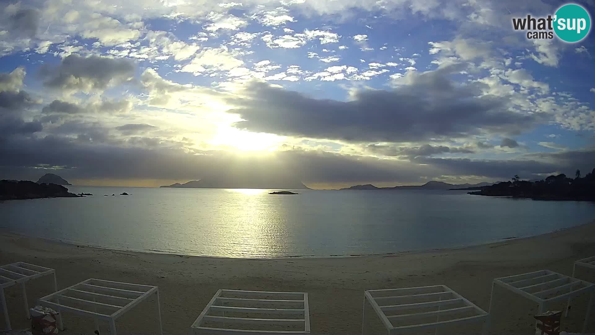 Live webcam spiaggia Cala Sassari beach – Golfo Aranci – Sardegna