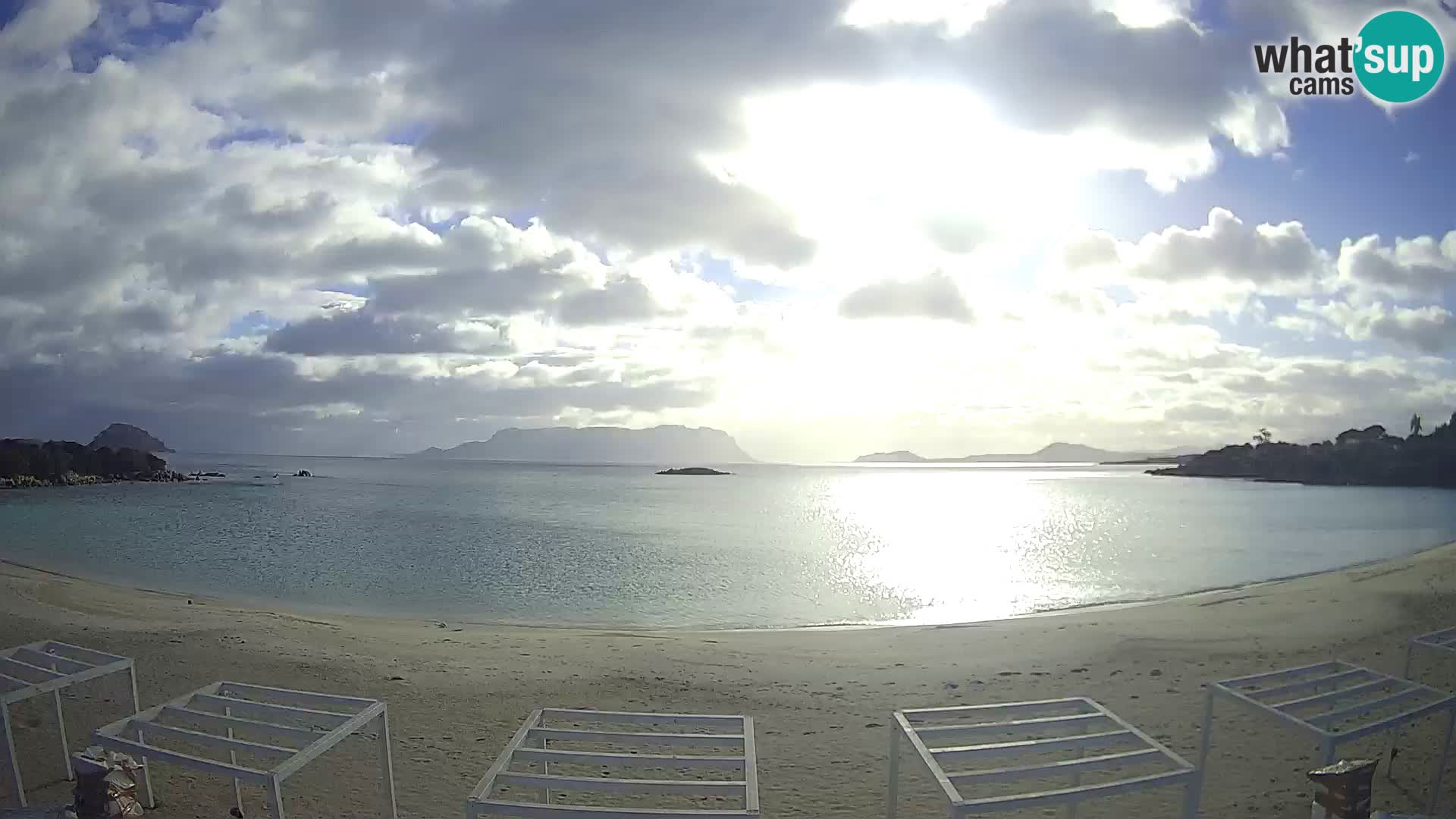 Live webcam spiaggia Cala Sassari beach – Golfo Aranci – Sardegna