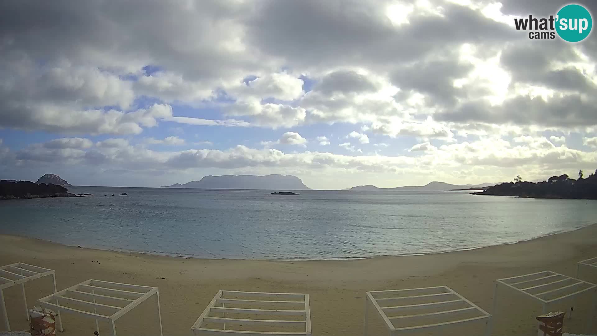 Live webcam spiaggia Cala Sassari beach – Golfo Aranci – Sardegna