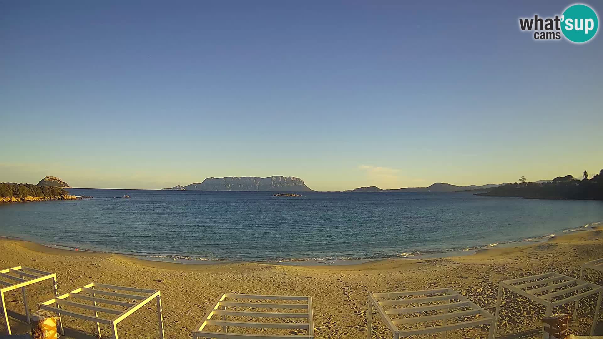 Cala Sassari Strand Live Webcam Golfo Aranci – Sardinien