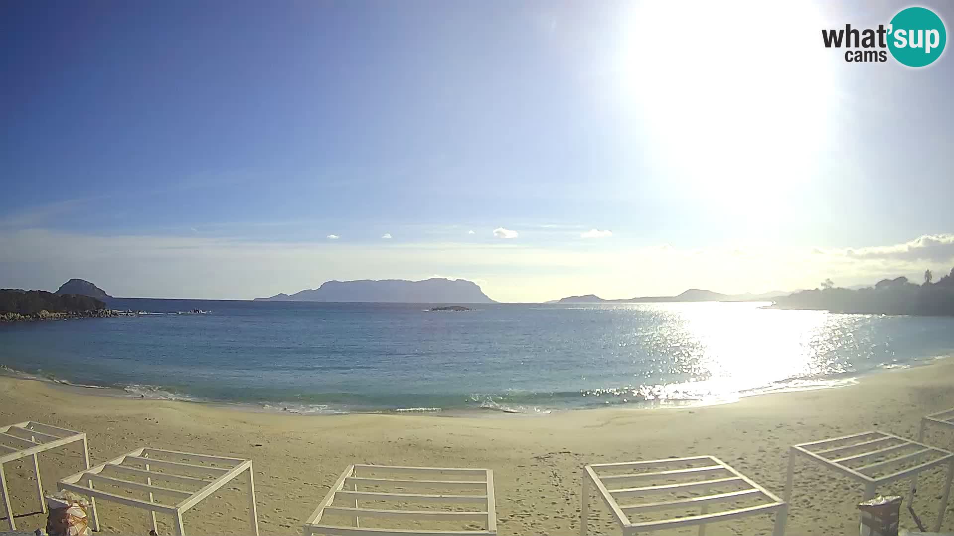 Cala Sassari Strand Live Webcam Golfo Aranci – Sardinien