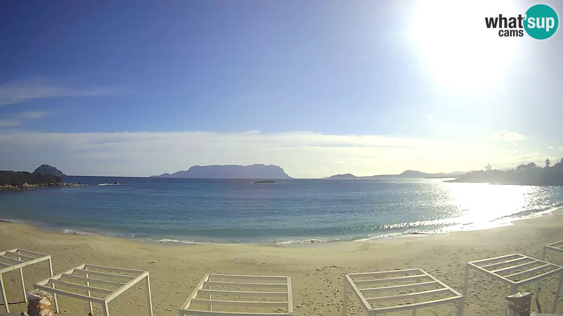 Live webcam spiaggia Cala Sassari beach – Golfo Aranci – Sardegna