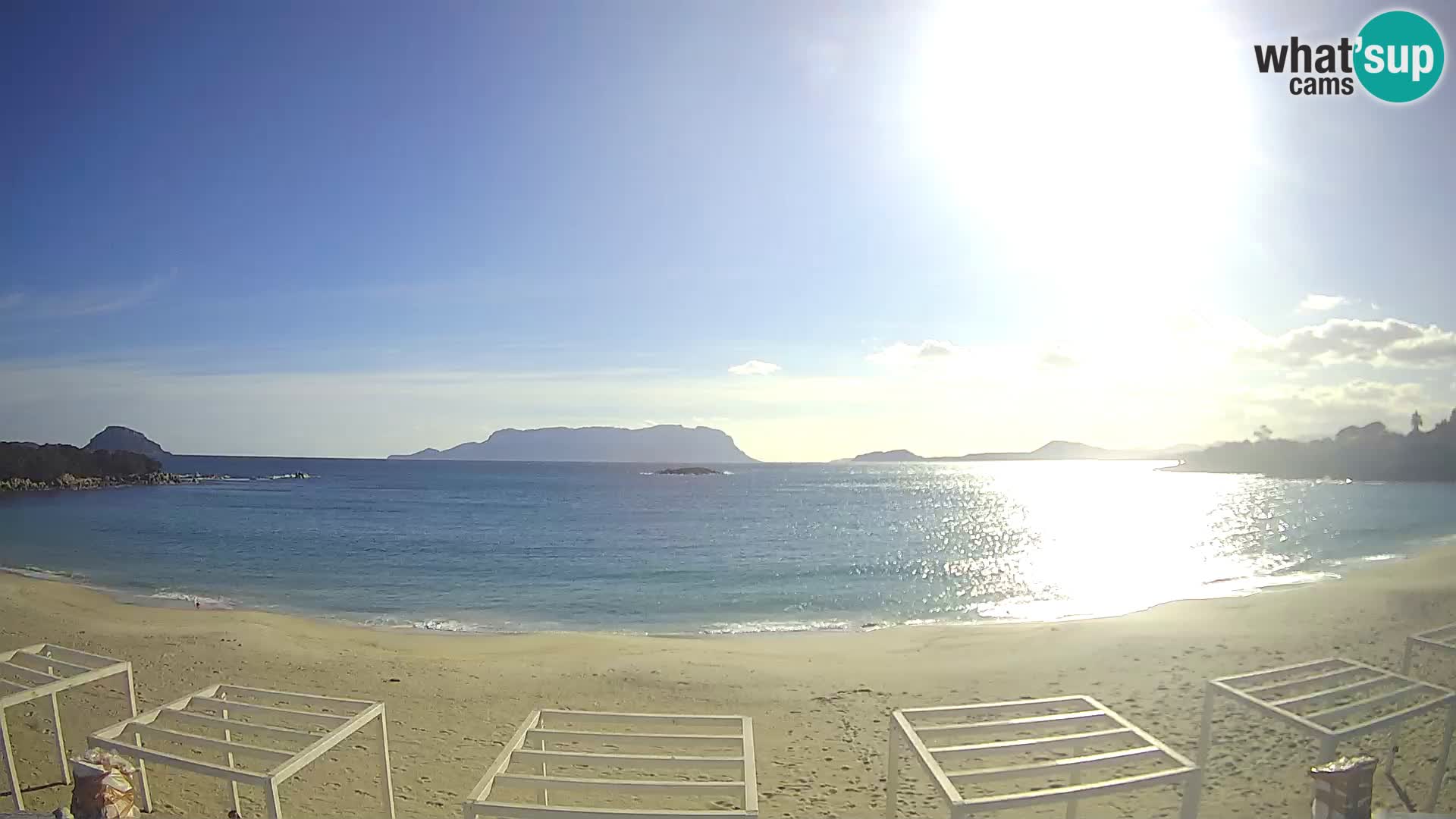 Live webcam spiaggia Cala Sassari beach – Golfo Aranci – Sardegna