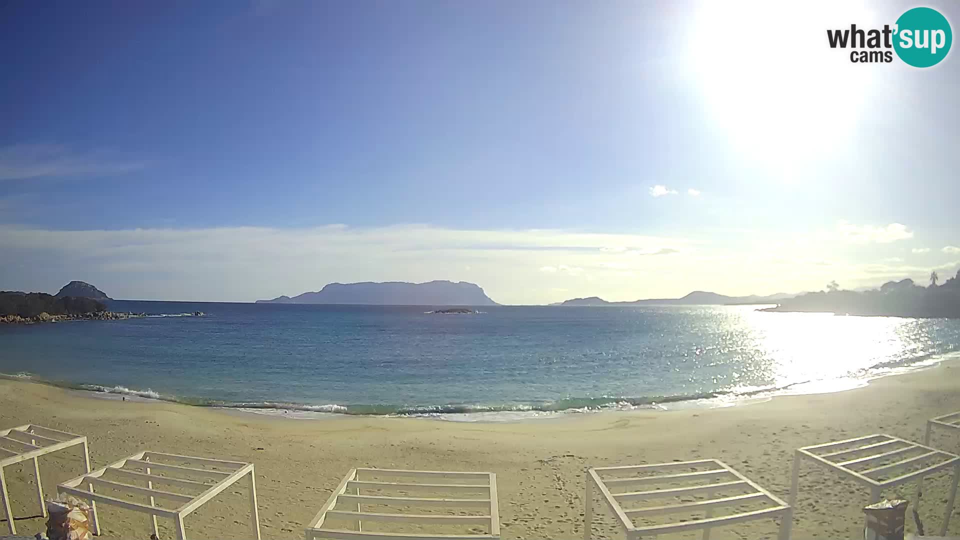 Cala Sassari Strand Live Webcam Golfo Aranci – Sardinien