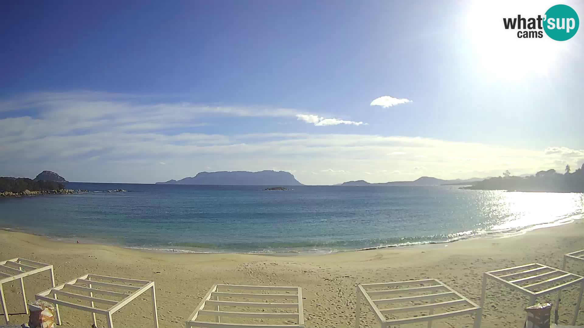 Live webcam spiaggia Cala Sassari beach – Golfo Aranci – Sardegna