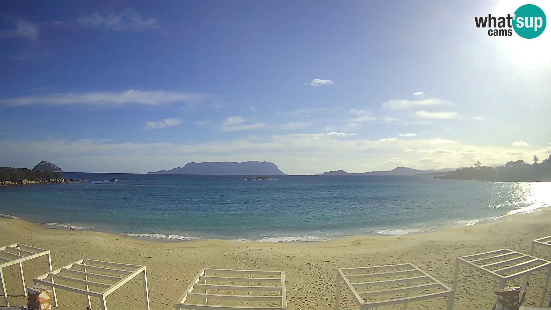 Live webcam spiaggia Cala Sassari beach – Golfo Aranci – Sardegna