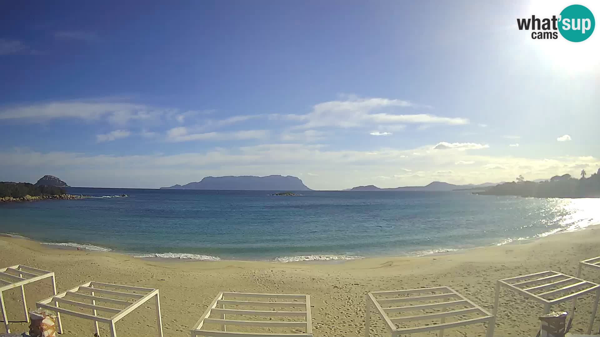 Live webcam spiaggia Cala Sassari beach – Golfo Aranci – Sardegna