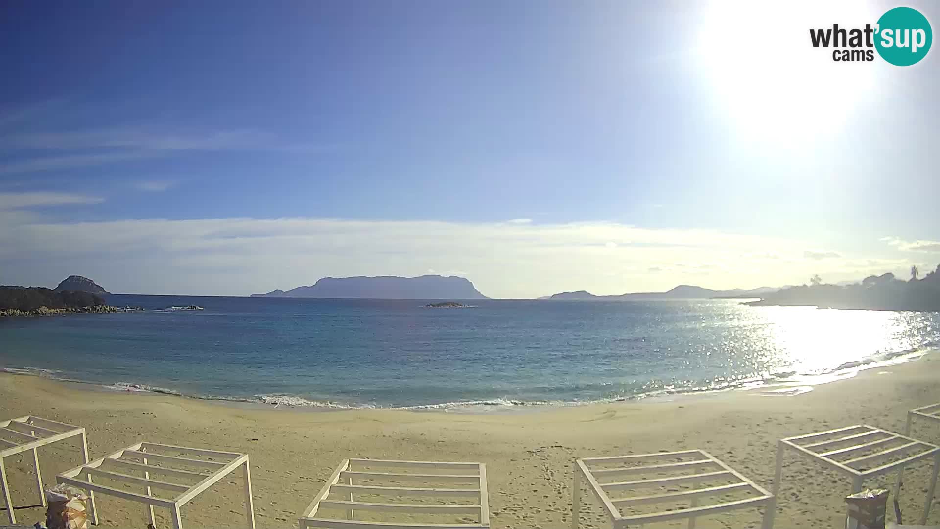 Live webcam spiaggia Cala Sassari beach – Golfo Aranci – Sardegna