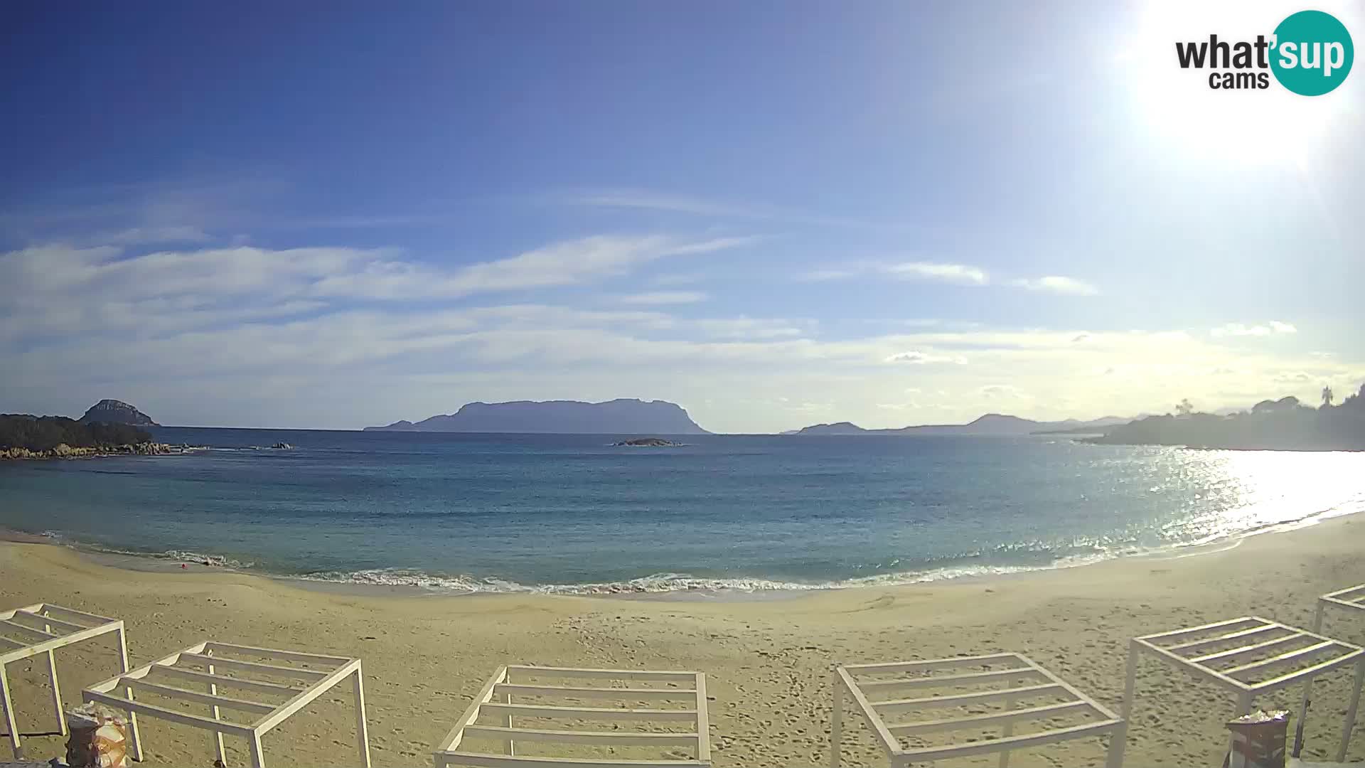 Live webcam spiaggia Cala Sassari beach – Golfo Aranci – Sardegna